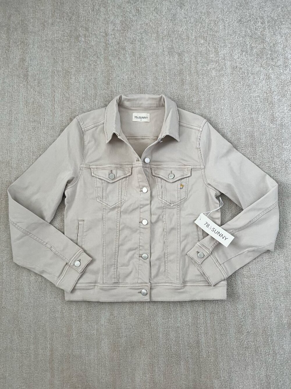 NWT 78&Sunny Valencia Jeans Denim Jacket M